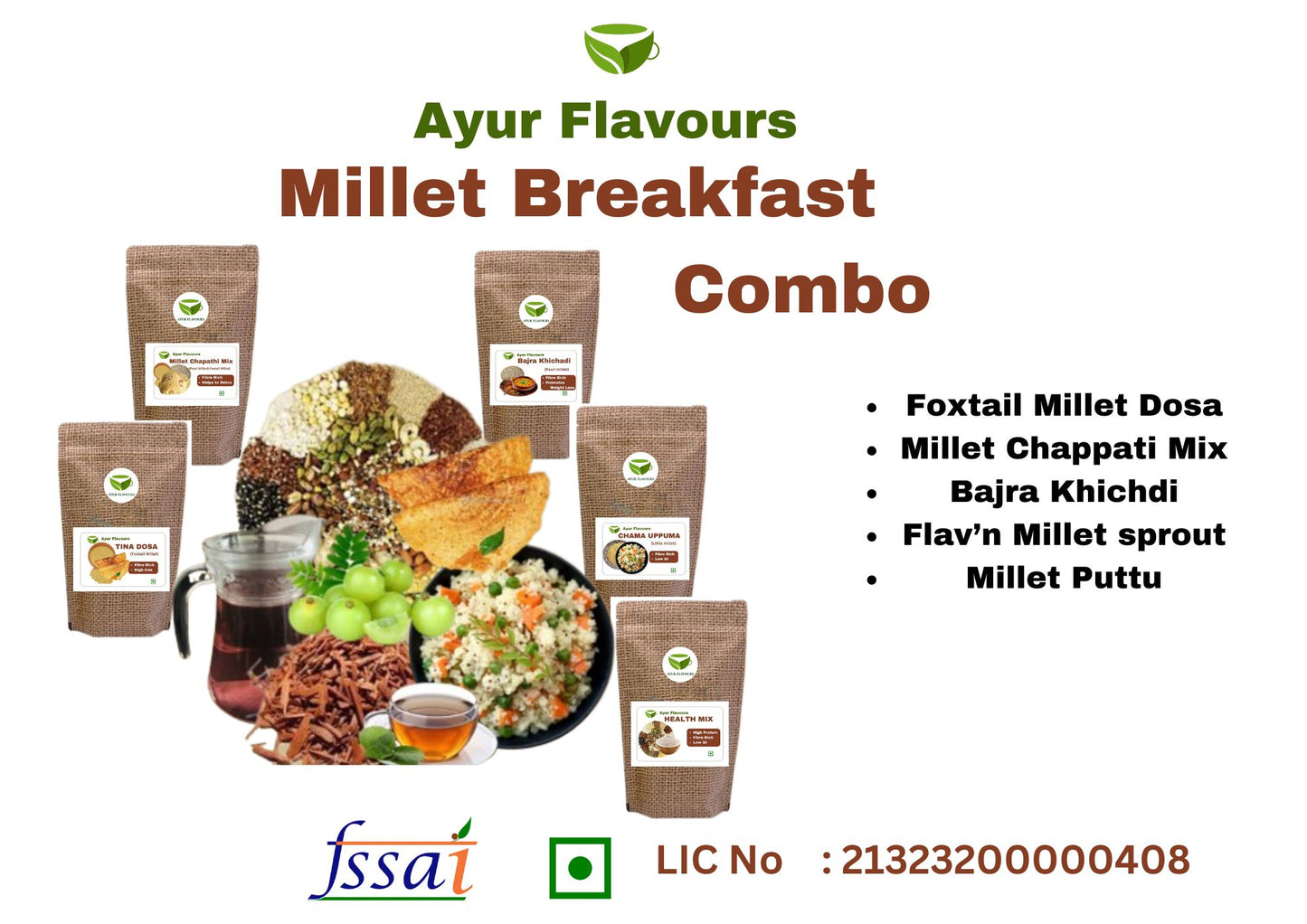 Millet Breakfast Combo