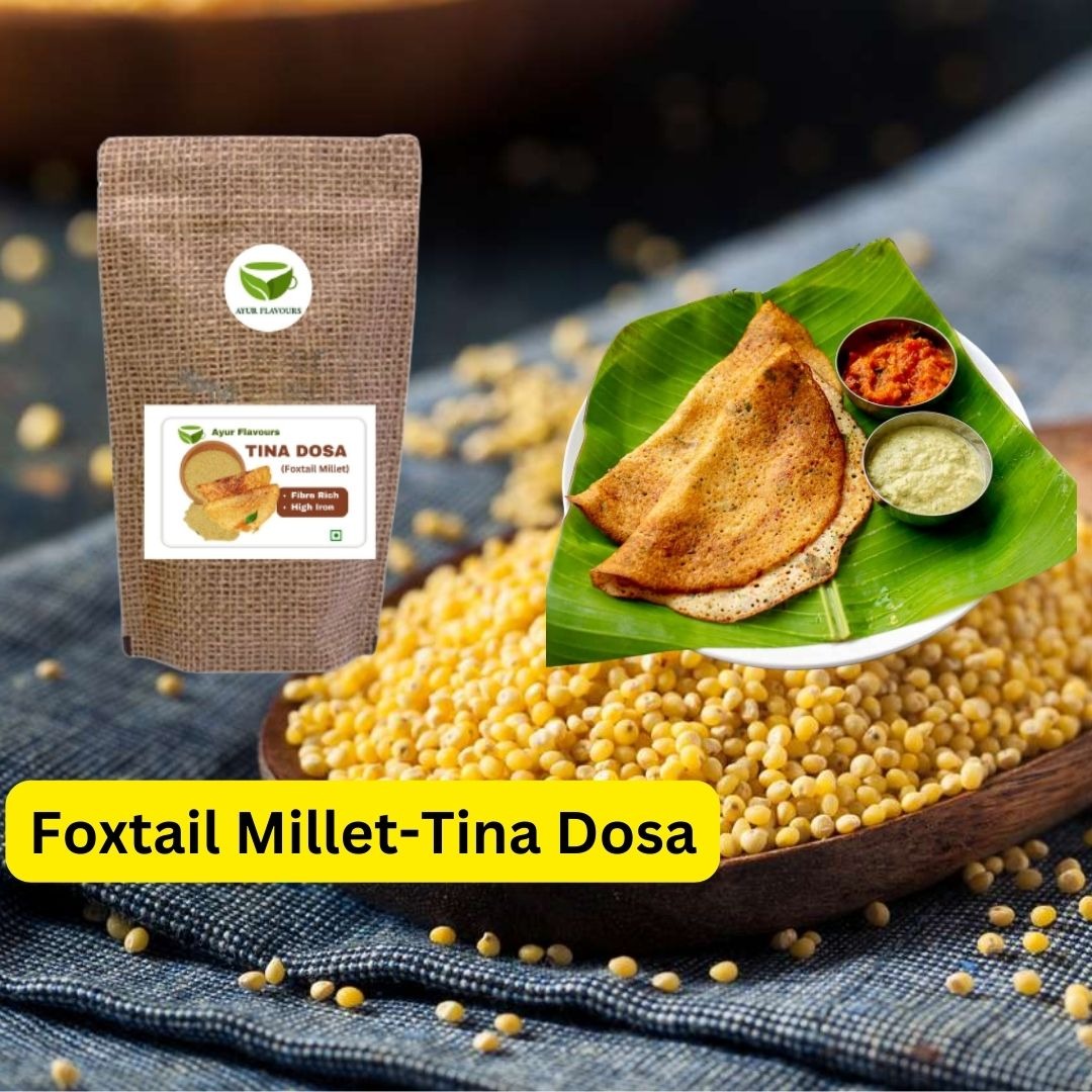 Foxtail Millet Dosa-Tina Dosa